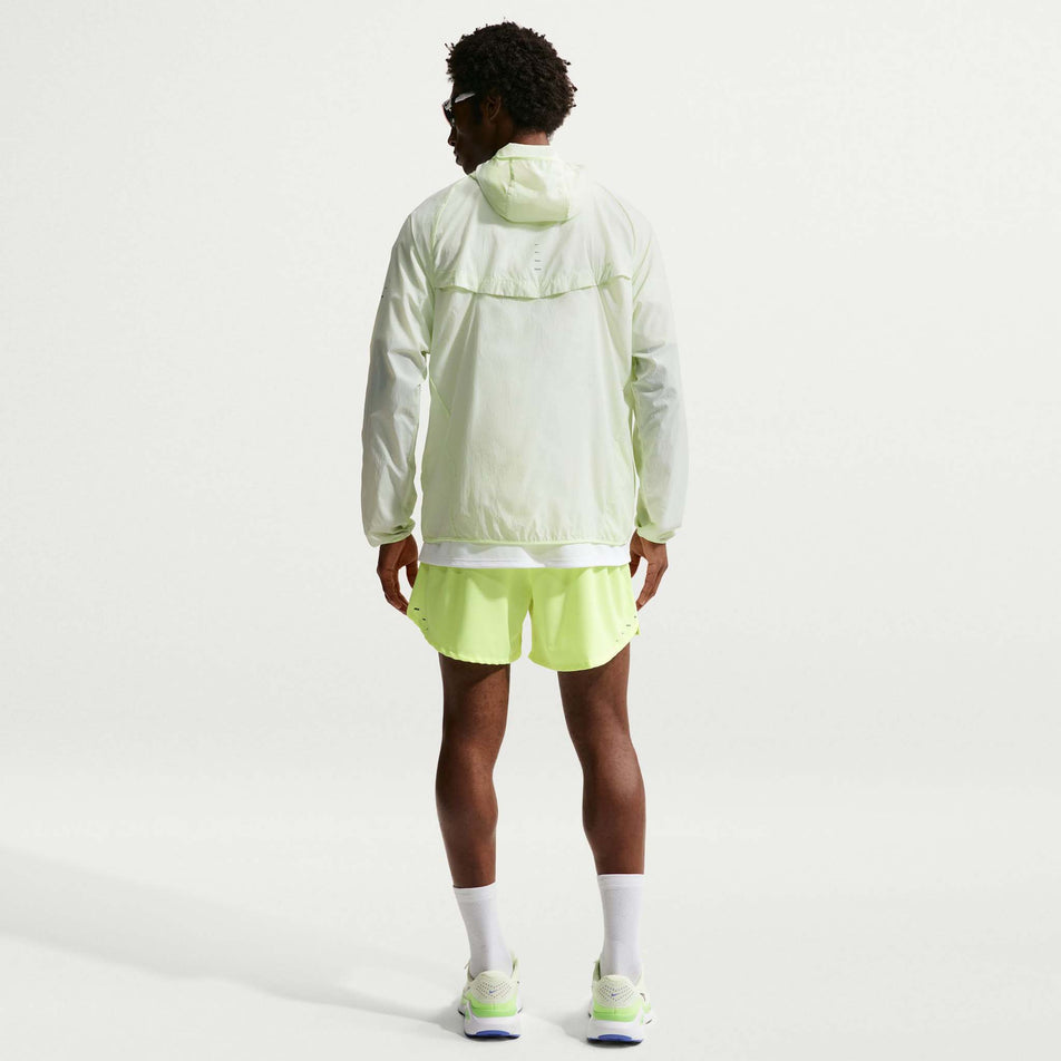 Back view of a model wearing the Nike Men's Stride Dri-FIT 5