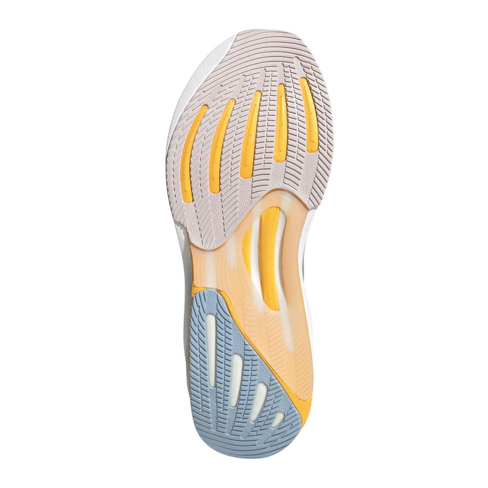 Outsole of the right shoe from a pair of adidas Women's Supernova Rise Running Shoes in the Halo Blue/Zero Met./Wonder Blue colourway (8192067502242)