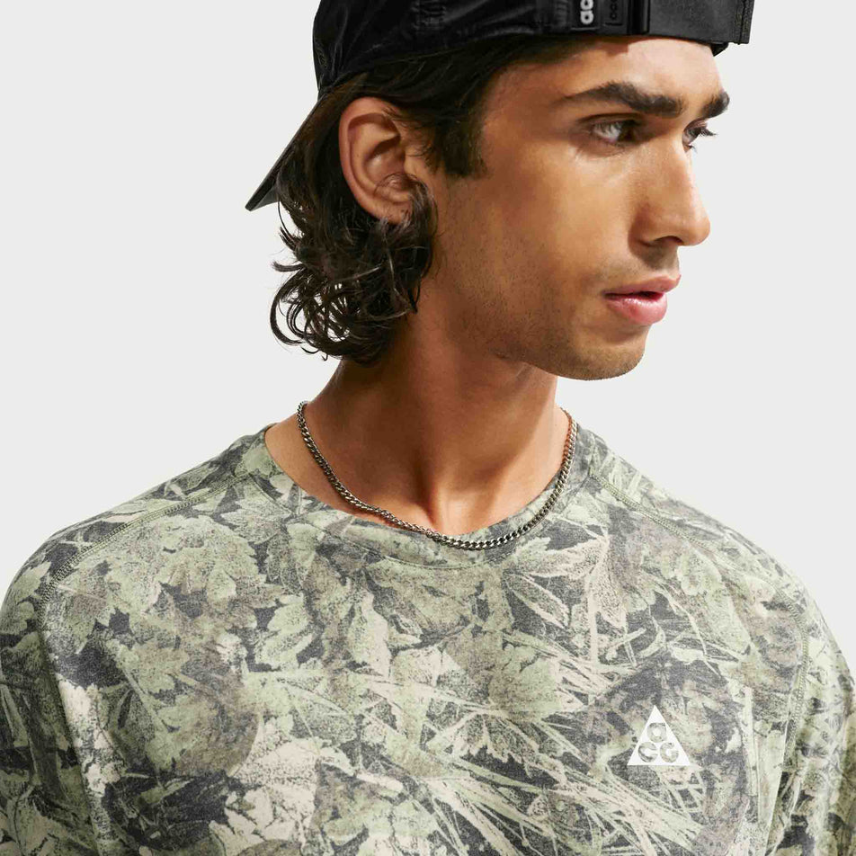 Front view of a model wearing the Nike Men's ACG Solar Chase 