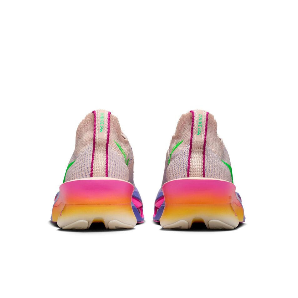The back of a pair of Nike Women's Alphafly 3 