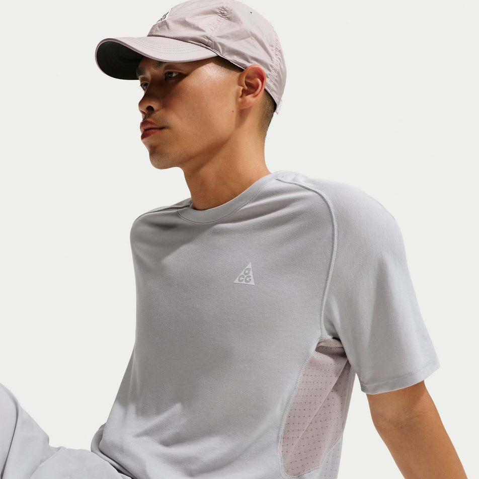 Angled view of a model wearing the Nike Men's ACG 