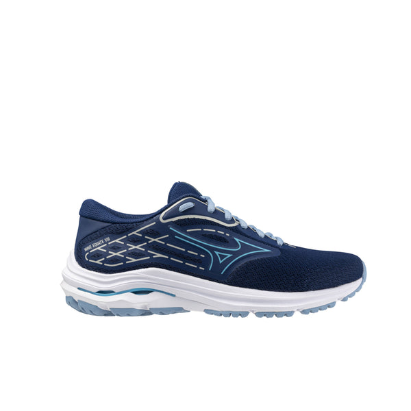 Mizuno Women's Wave Equate Running Shoes Estate Blue Run4It