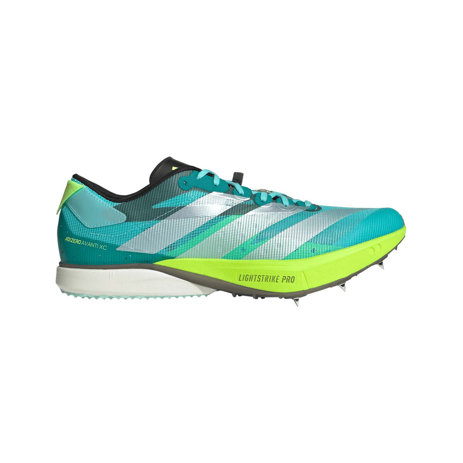 adidas | Unisex Adizero Avanti XC Running Spikes - Flash Aqua/Zero Met./Lucid Lemon (8792494276770)