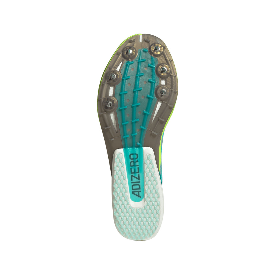 adidas | Unisex Adizero Avanti XC Running Spikes - Flash Aqua/Zero Met./Lucid Lemon (8792494276770)