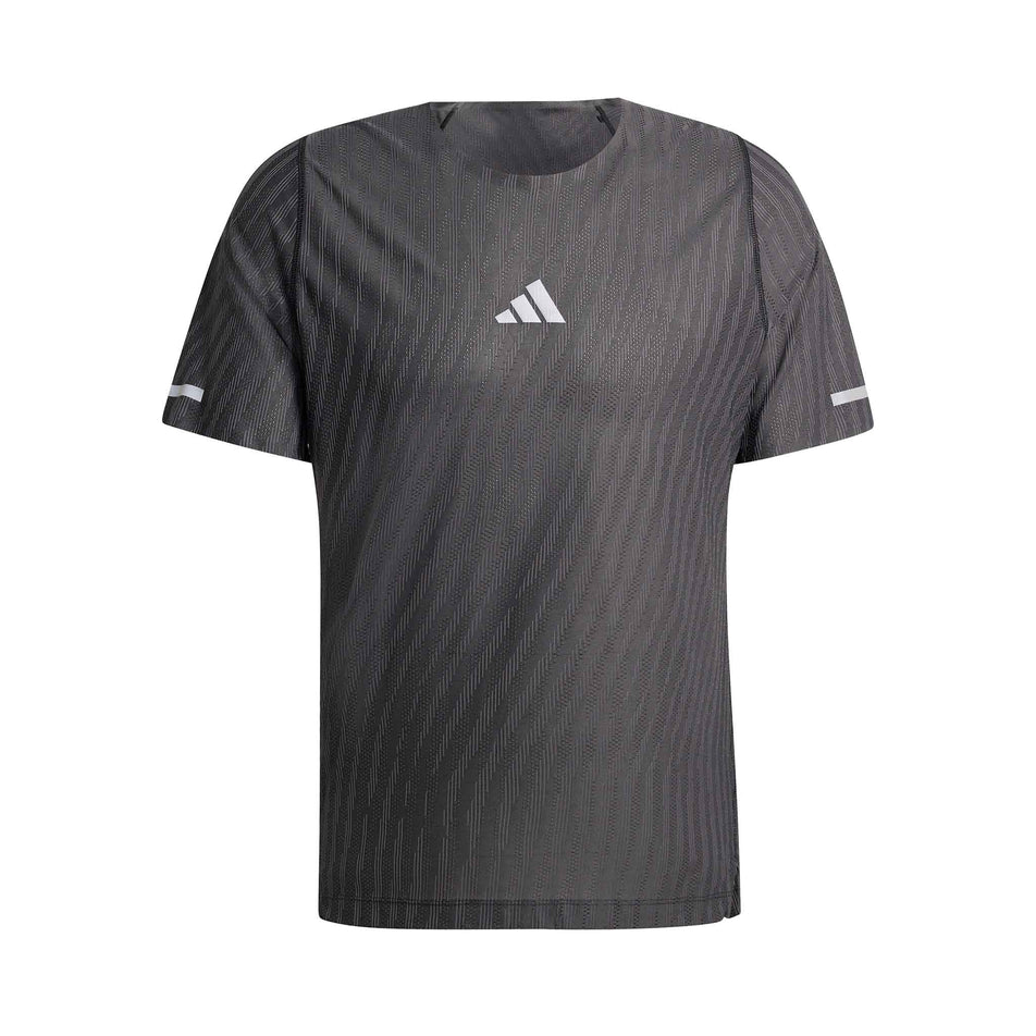 Front view of the adidas Men's adi365 Co Tee in the Black colourway.