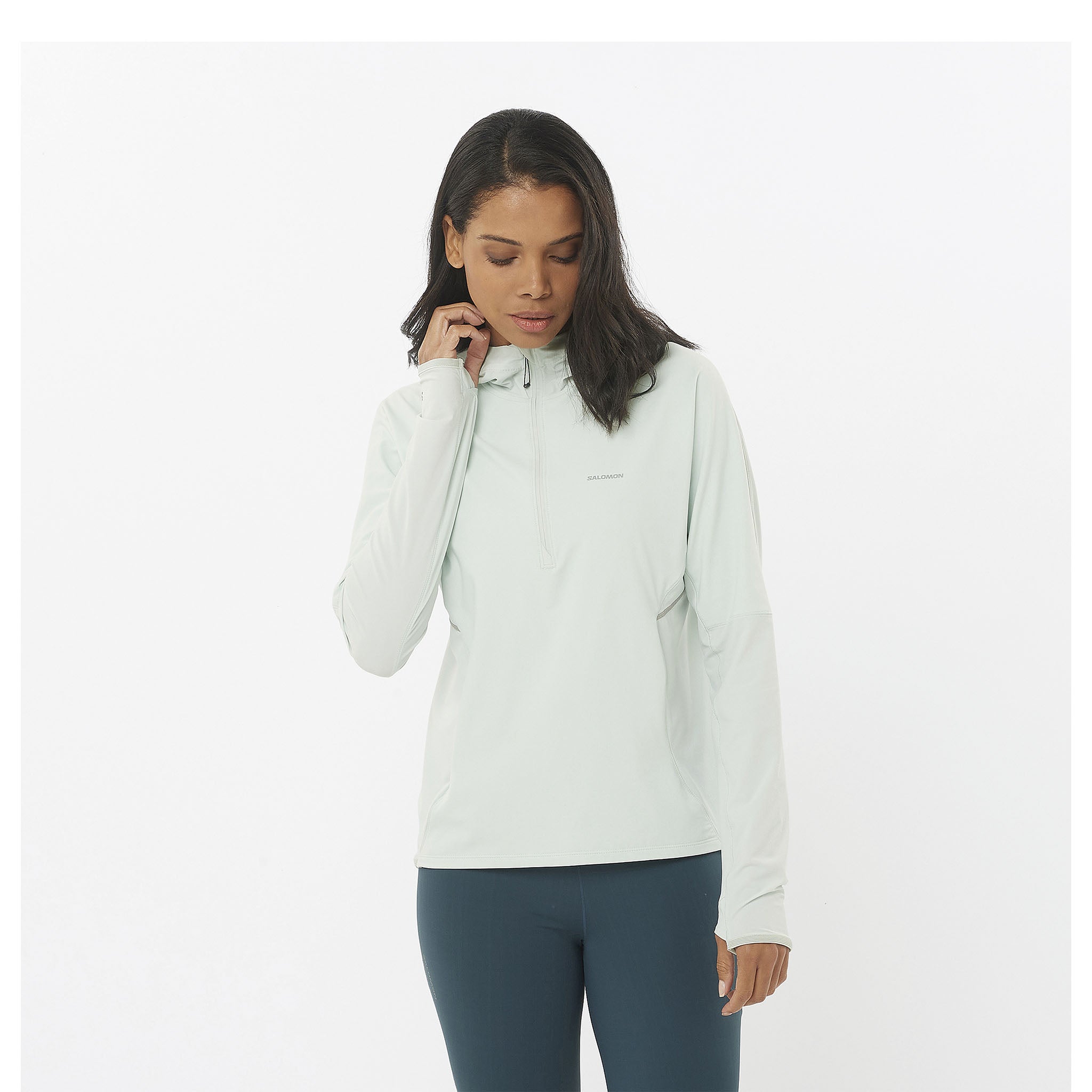 Salomon Sense Aero Hybrid Half Zip Women's