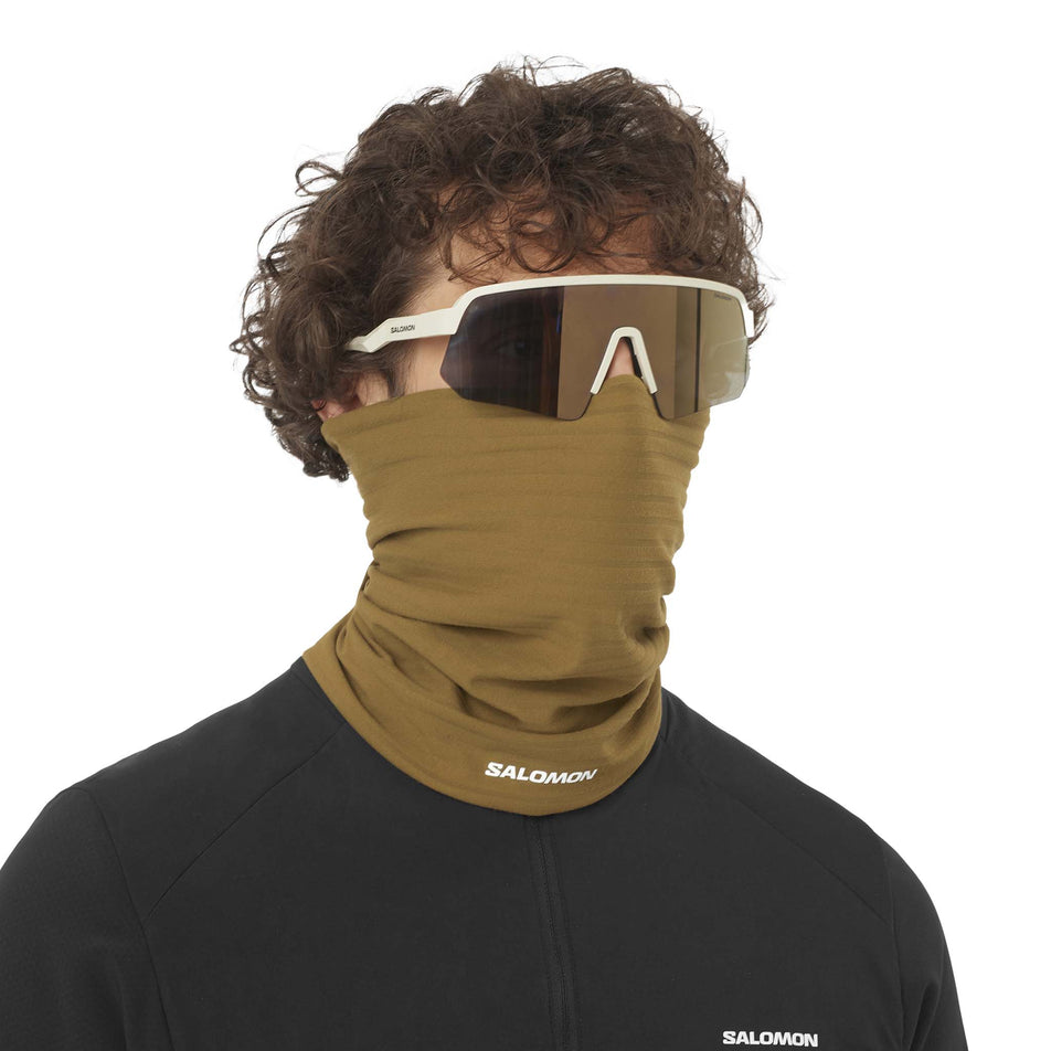 Salomon | Unisex Warm Neckwarmer - Brilliant Olive