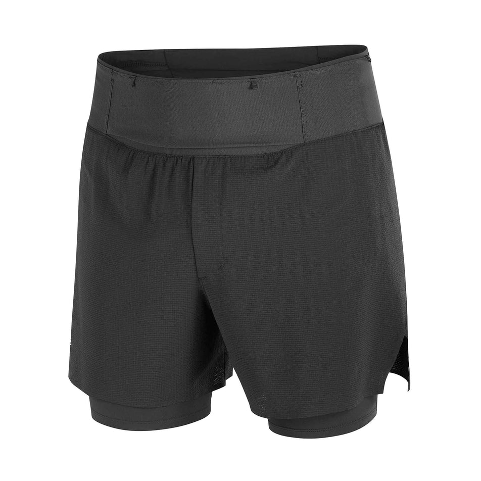 Front view of the Salomon Men's Sense Aero 2in1 Trail Shorts 5