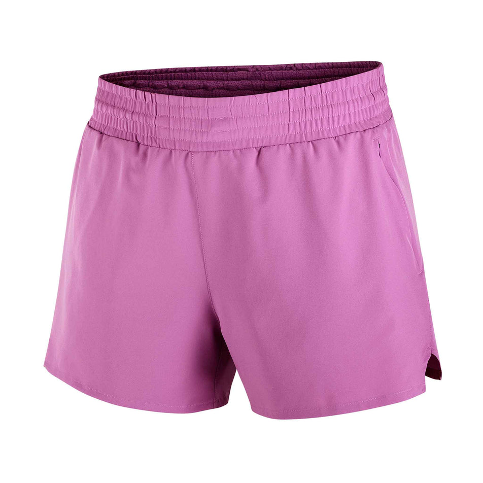 Front view of the Salomon Women's Shakeout Core Shorts 4