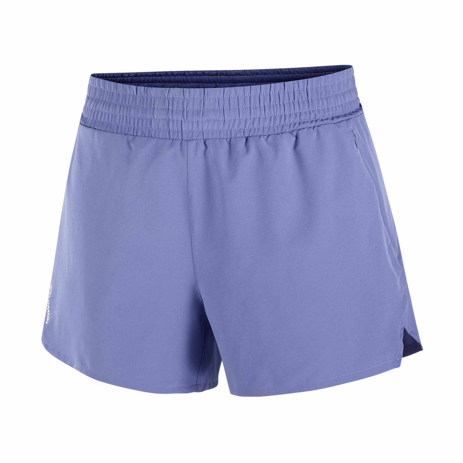 Front view of the Salomon Women's SHKout Core Shorts 4