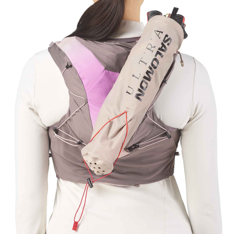 Salomon | Women's ADV Skin 12 Gradient Running Vest - Iron/Shadow Gray/Iris Orchid