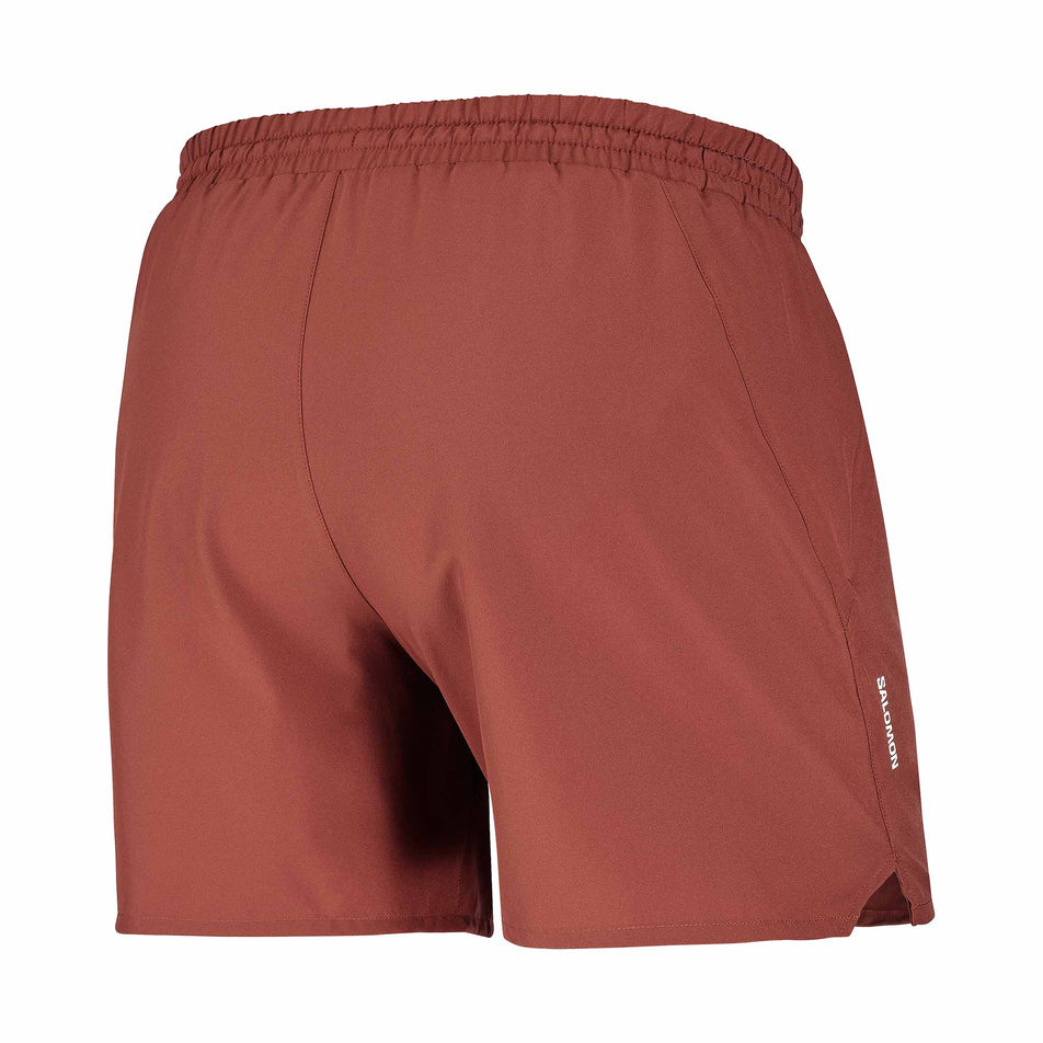 Back view of the Salomon Men's Shakeout Core Shorts 5