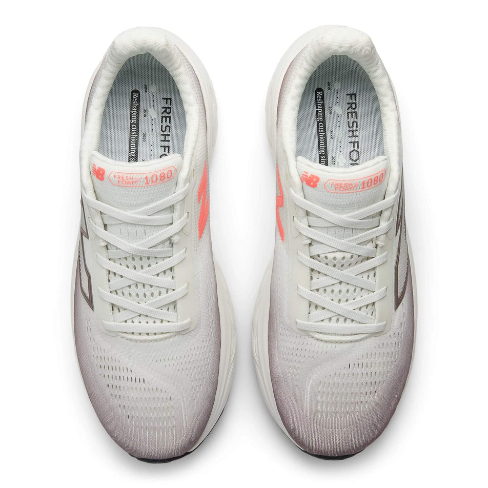 The uppers of a pair of New Balance Men's Fresh Foam X 1080 V14 Running Shoes in the Earth Shadow colourway. (8677161369762)