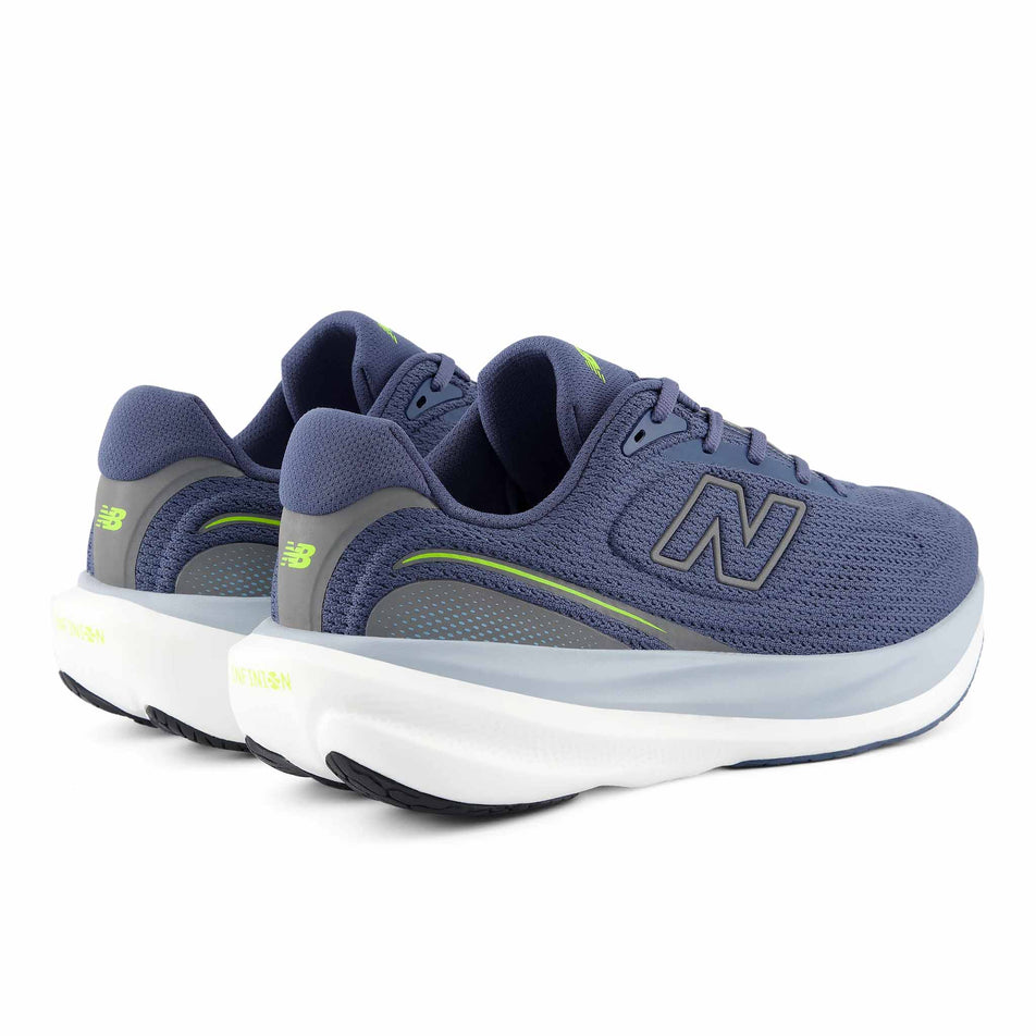 A pair of New Balance Men's 1080 V15 Running Shoes in the Vintage Indigo colourway.