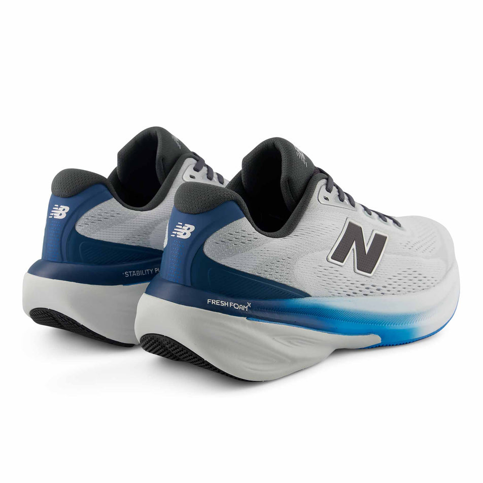 A pair of New Balance Men's Fresh Foam X 860 V15 Running Shoes in the Quartz Grey/Altitude colourway.