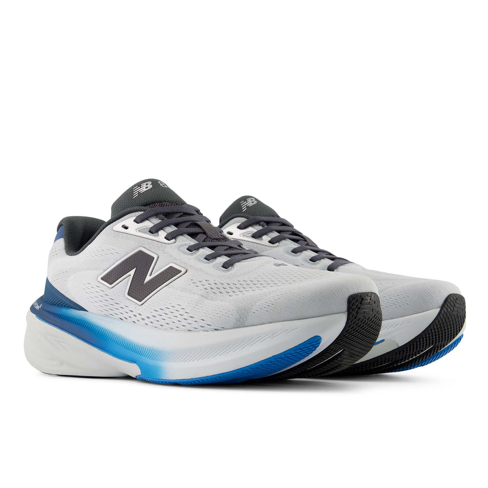 A pair of New Balance Men's Fresh Foam X 860 V15 Running Shoes in the Quartz Grey/Altitude colourway.