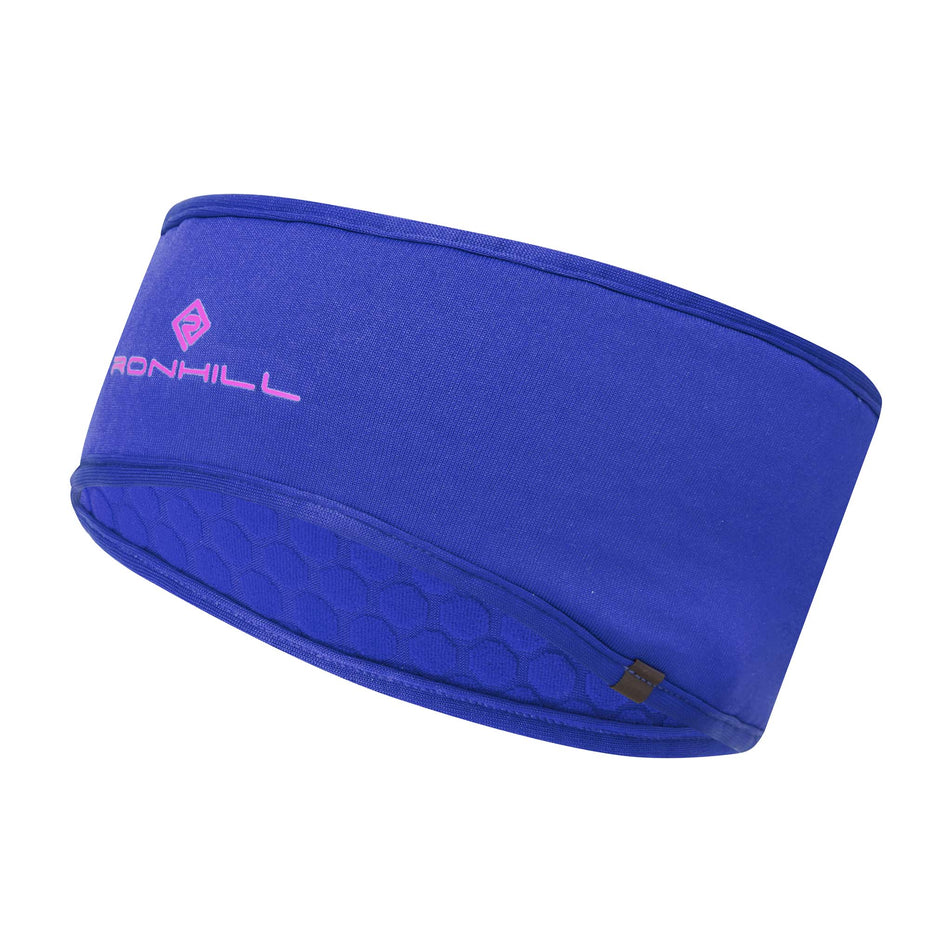 A Ronhill Unisex Prism Headband in the Cobalt/Thistle colourway (8033743896738)
