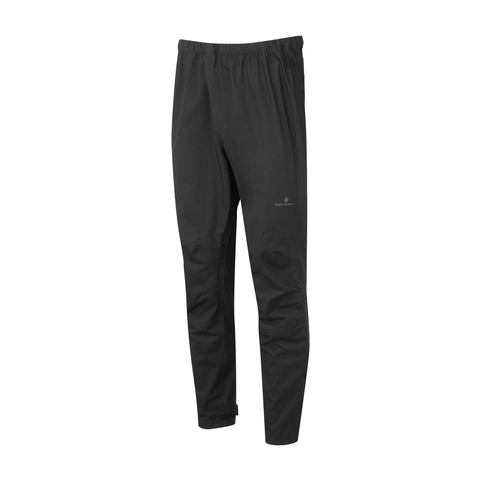 Front view of a pair of Ronhill Unisex Tech Fortify Pants in the All Black colourway (8048654811298)