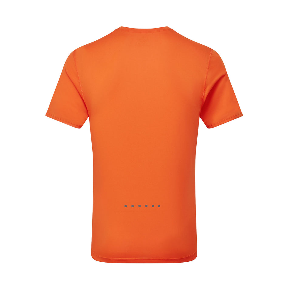 Back view of the Ronhill Men's Core S/S Tee in the Ronhill Red/Black colourway.