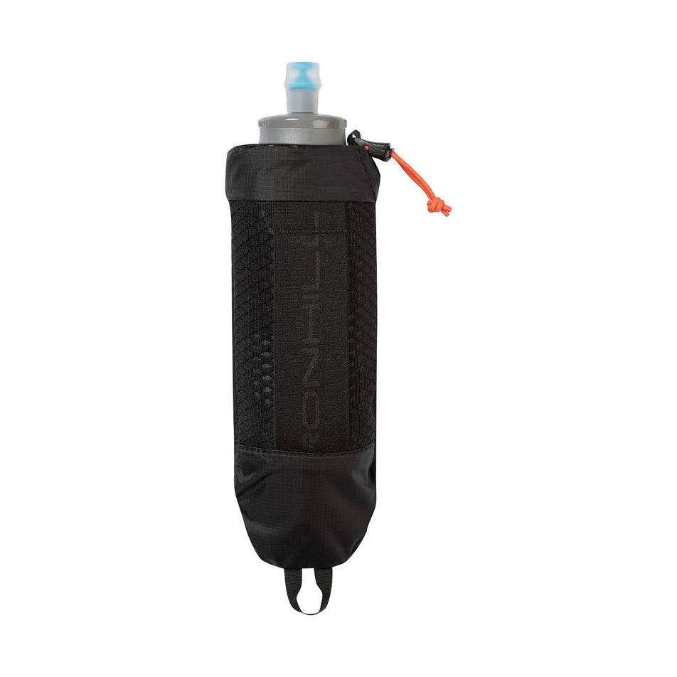 The Ronhill SoftFlask with Sleeve in the Black/Ronhill Red colourway.