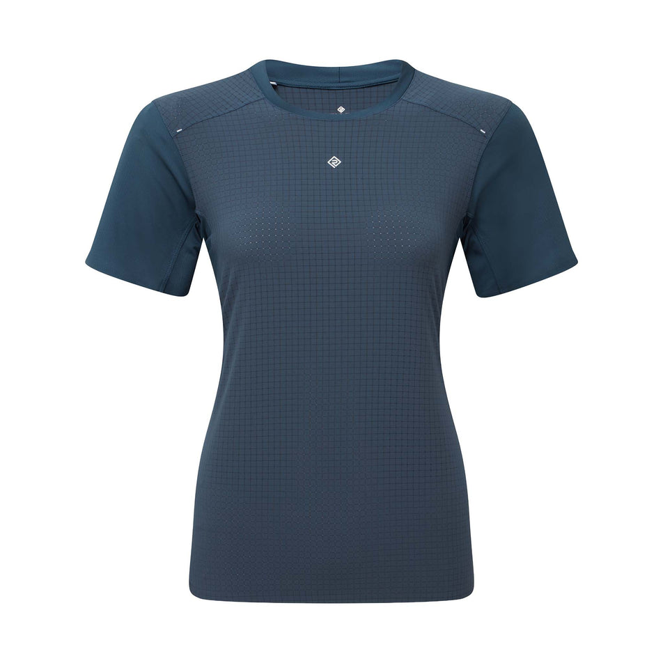 Front view of the Ronhill Women's Tech All-Terrain S/S Tee in the Evening Haze colourway.