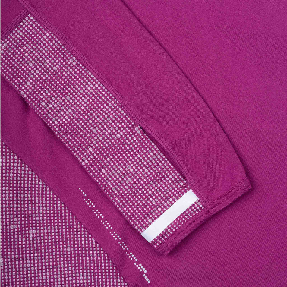 Ronhill | Women's Tech Reflect 1/2 Zip - Blackcurrant/Reflect