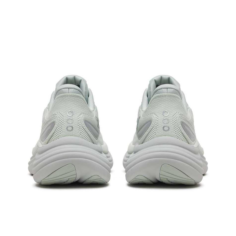 The back of a pair of Saucony Women's Triumph 24 Running Shoes in the Cast colourway.