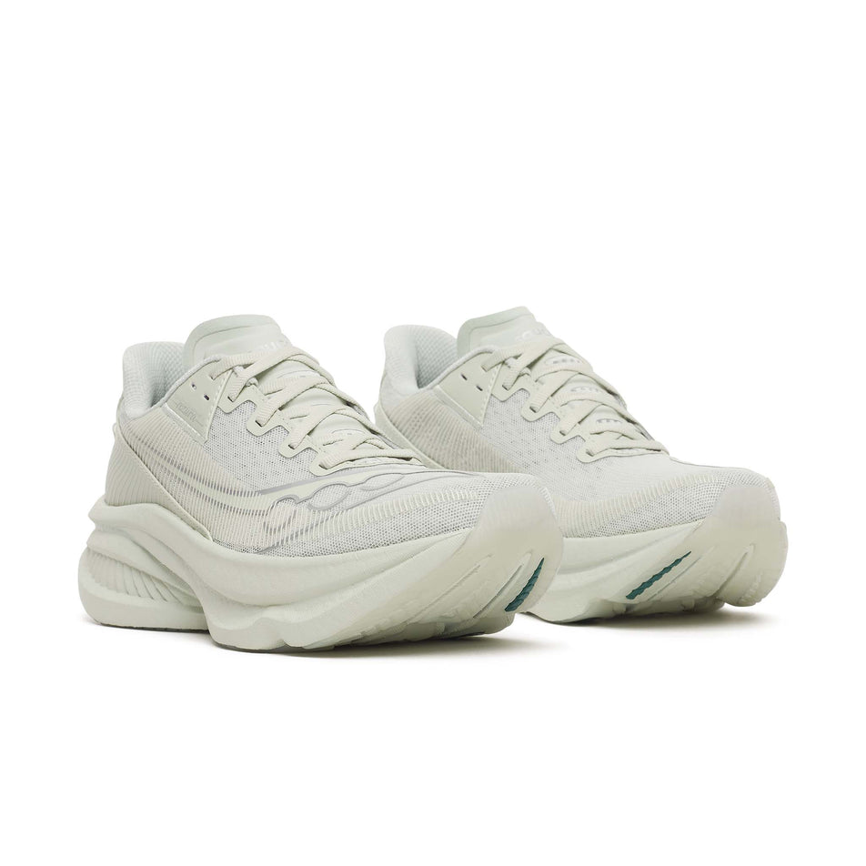 A pair of Saucony Women's Endorphin Azura Running Shoes in the Cast colourway.
