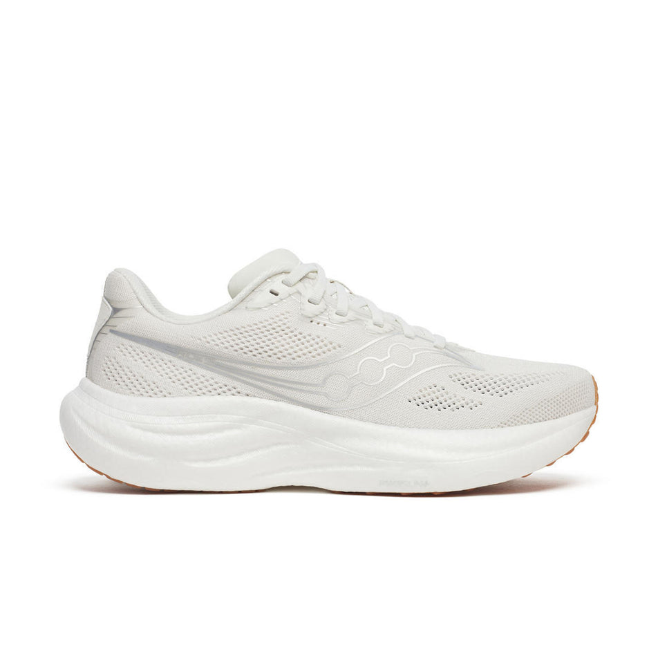 Saucony | Men's Ride 19 Running Shoes - Ivory/Gum