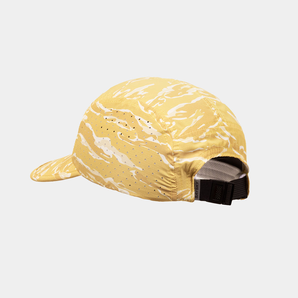 Back view of the SAYSKY Unisex Tiger Combat Air Cap in the Yellow colourway.