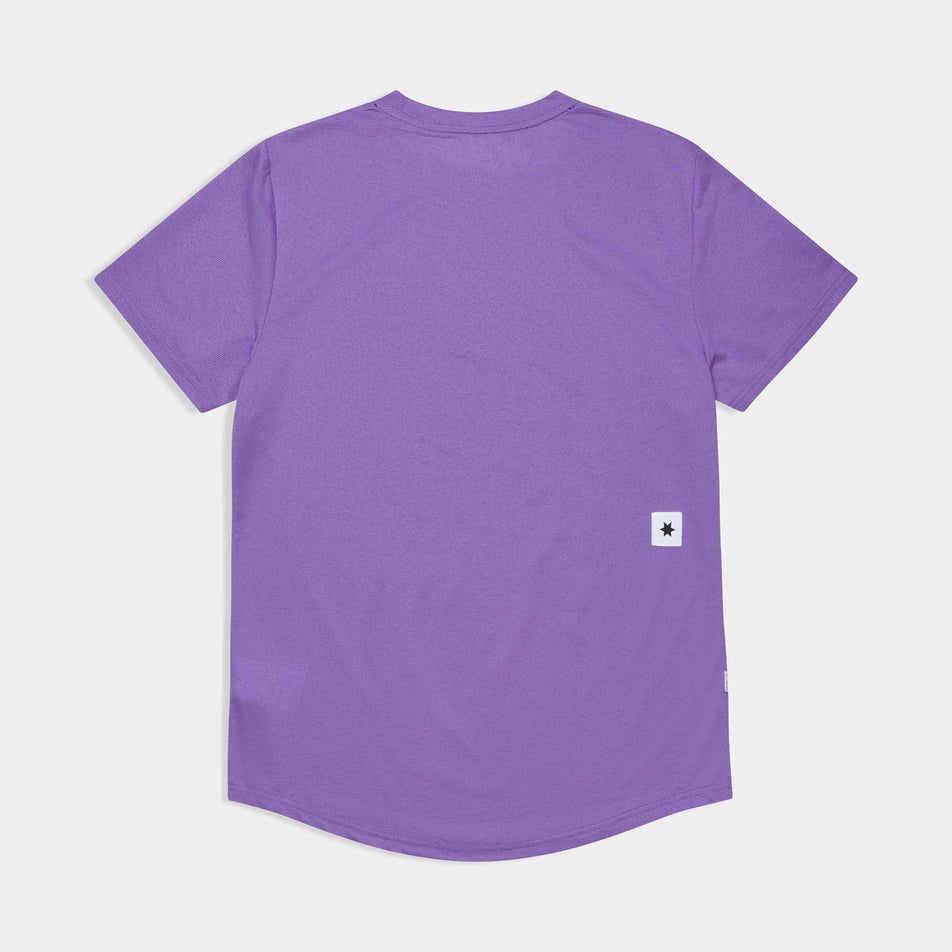 Back view of the SAYSKY Men's Universe Combat T-Shirt in the Purple Universe colourway.