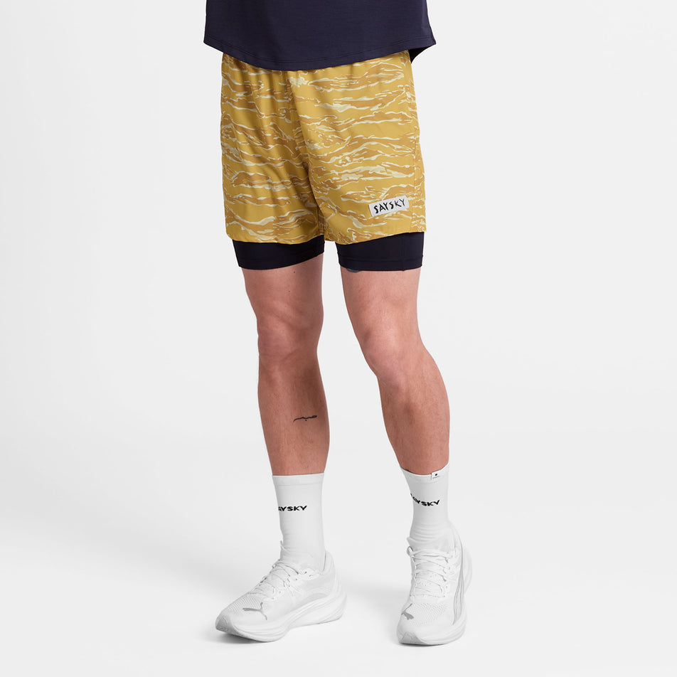 SAYSKY | Men's Tiger Pace 2 In 1 Shorts 5