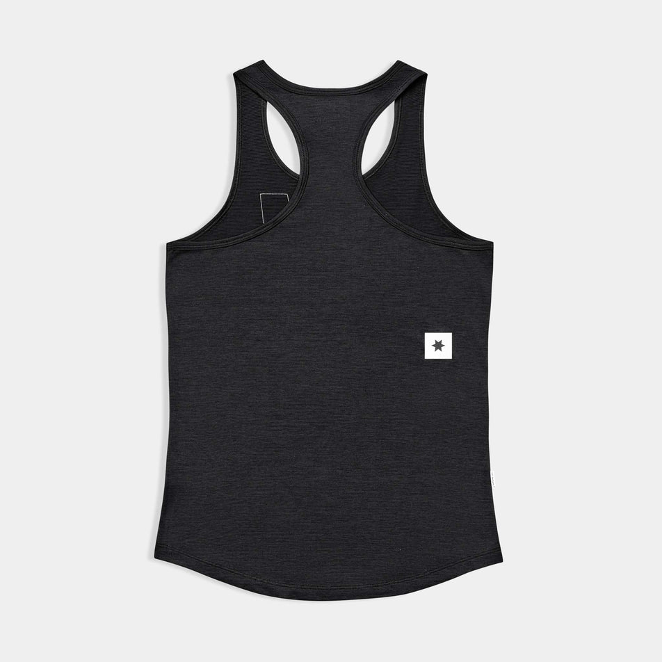 Back view of the SAYSKY Women's Clean Combat Pro Singlet in the Black colourway.