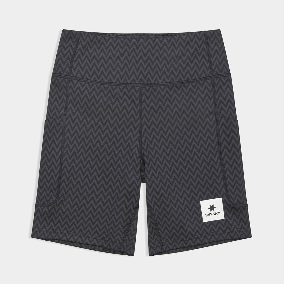 Front view of the SAYSKY Women's Zig Zag Combat+ Short Tights 7