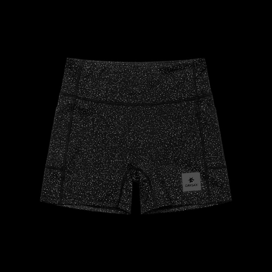 The reflective graphic on the SAYSKY Women's Universe Combat+ Short Tights 4
