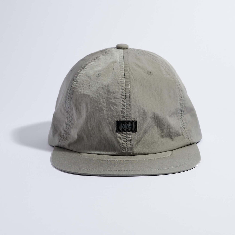 Front view of the VAGA Unisex Drift Cap in the Mid Grey colourway.