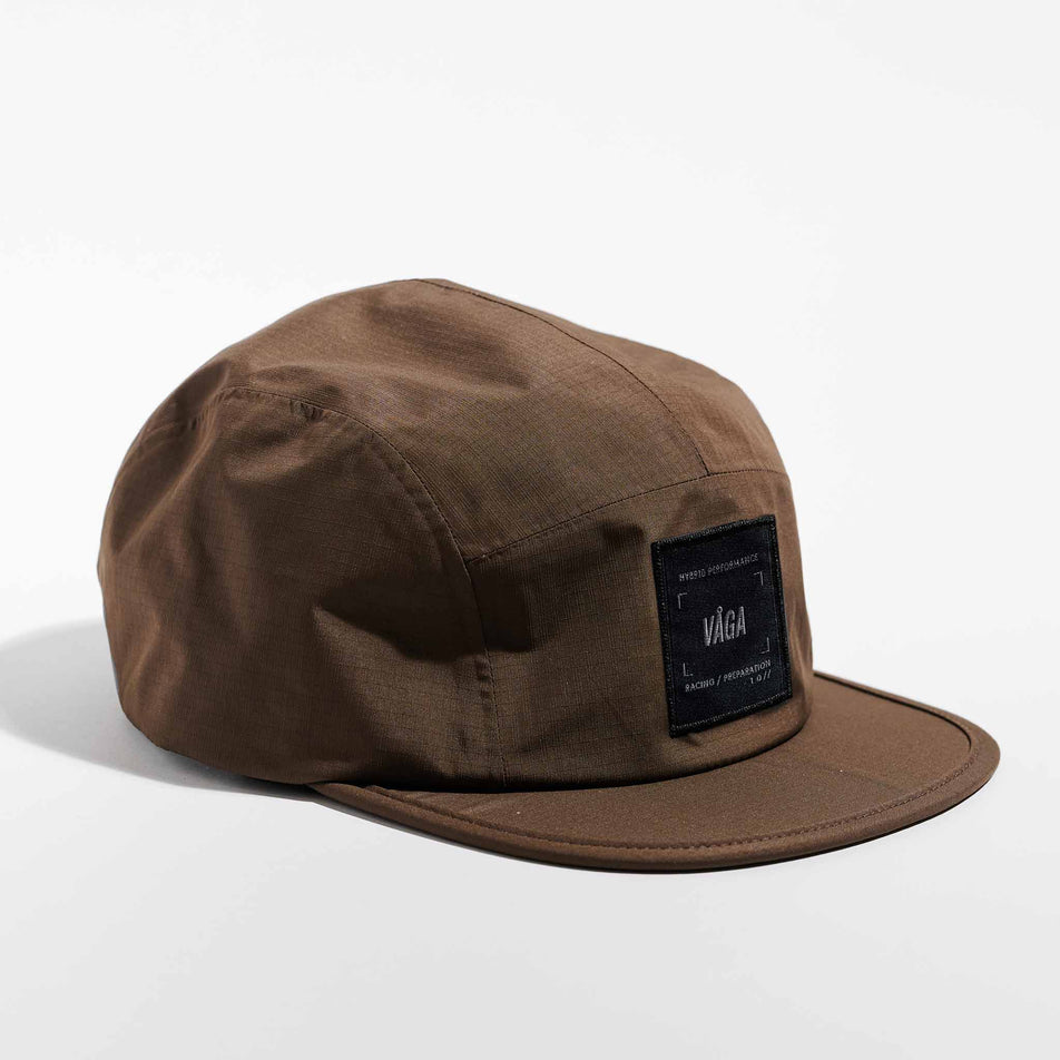 The VAGA Unisex Waterproof Fell Cap in the Brown colourway.