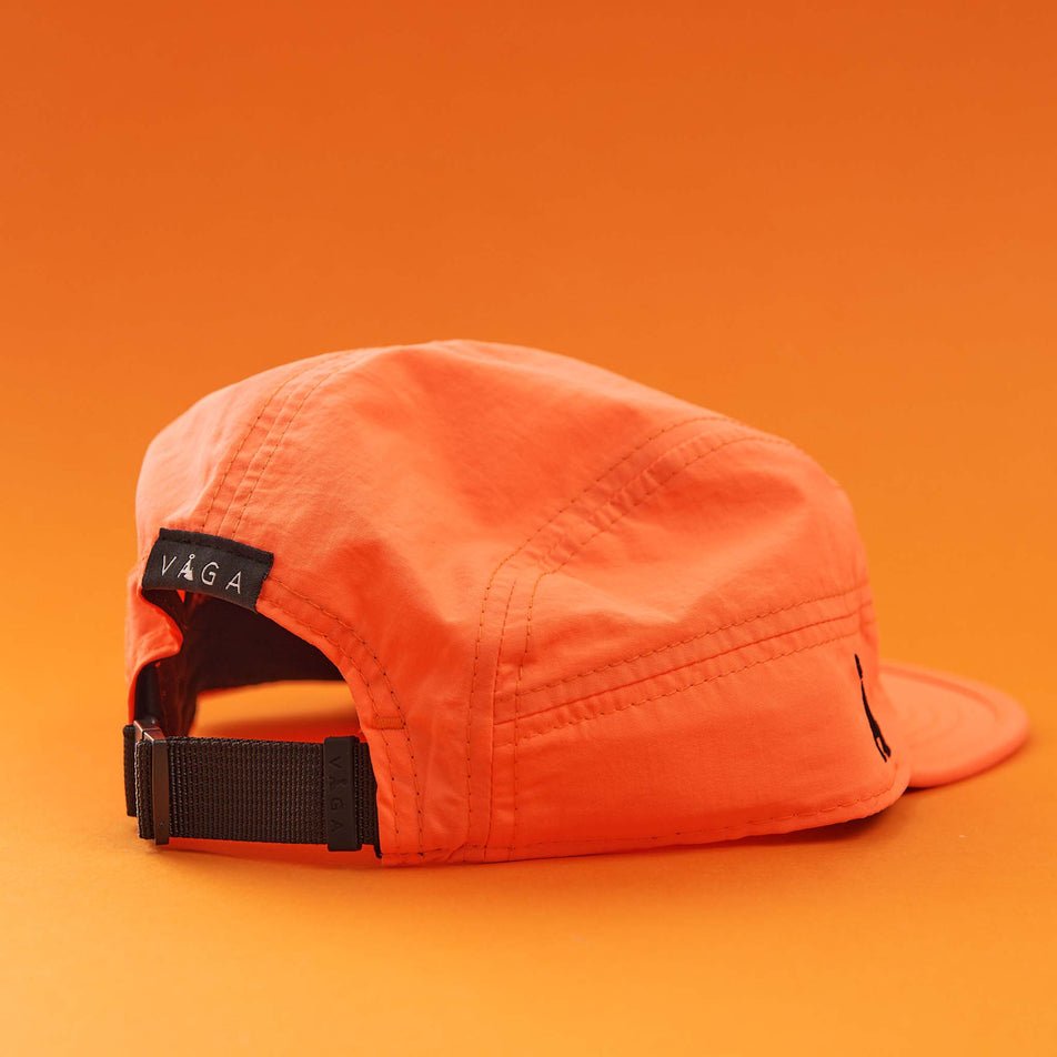 A VAGA Unisex Fell Cap in the Neon Orange/Navy colourway (8217265307810)