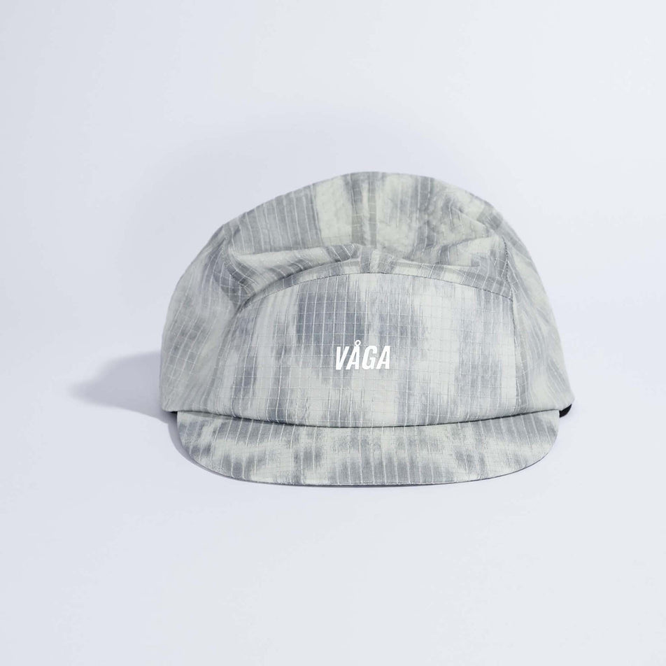 Front view of the VAGA Unisex Night Club Cap 2.0 in the Grey/Silver colourway.