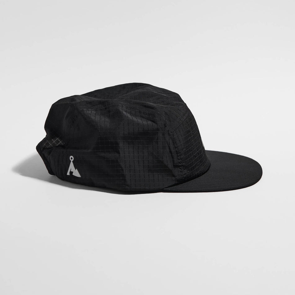 Lateral view of the VAGA Unisex Night Club Cap in the Black colourway.