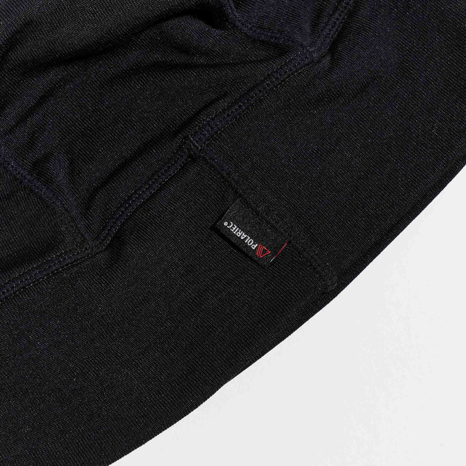 Close-up view of the VAGA Unisex Summit Performance Skull Cap in the Black colourway.