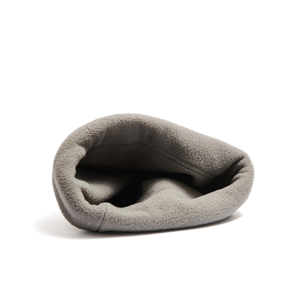 The inside of a VÅGA Unisex  Fleece Beanie in the Taupe colourway. (8487123976354)