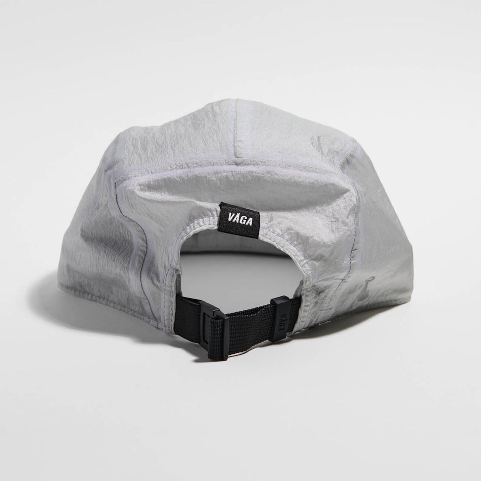 Back view of the VAGA Unisex Wind-resistant Cap in the Light Grey colourway.