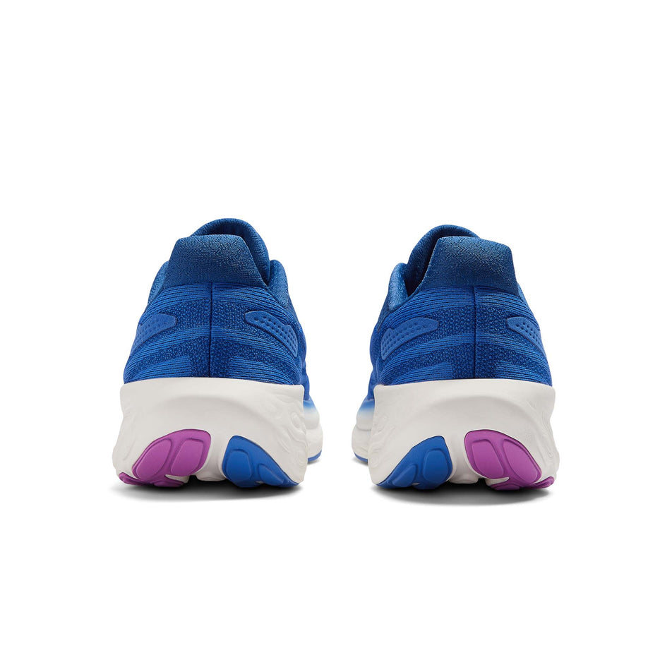 The back of a pair of New Balance Women's Fresh Foam X 1080v13 Running Shoes in the Marine Blue colourway (8104333770914)