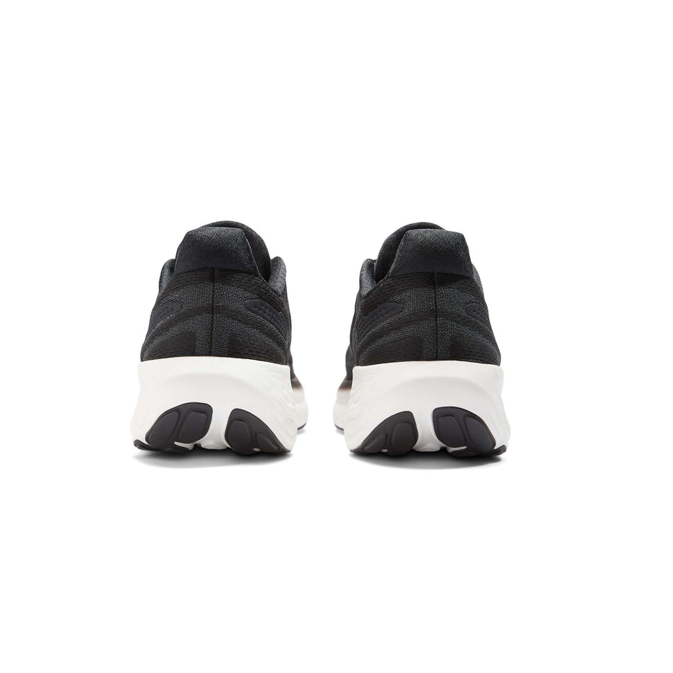 The back of a pair of New Balance Women's Fresh Foam X 1080 V13 Running Shoes in the Black colourway (8407060316322)