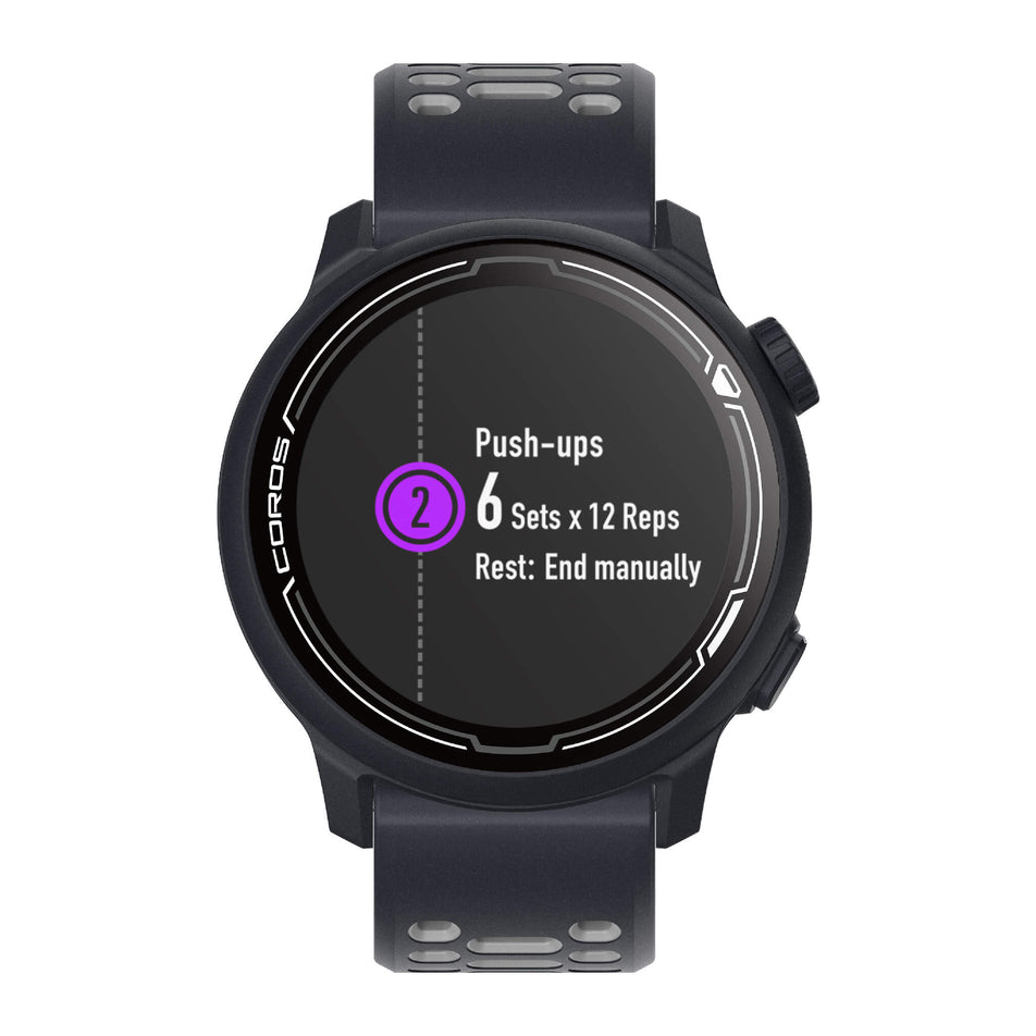COROS | PACE 2 Premium GPS Sport Watch with Silicone Band - Dark Navy (7926846128290)