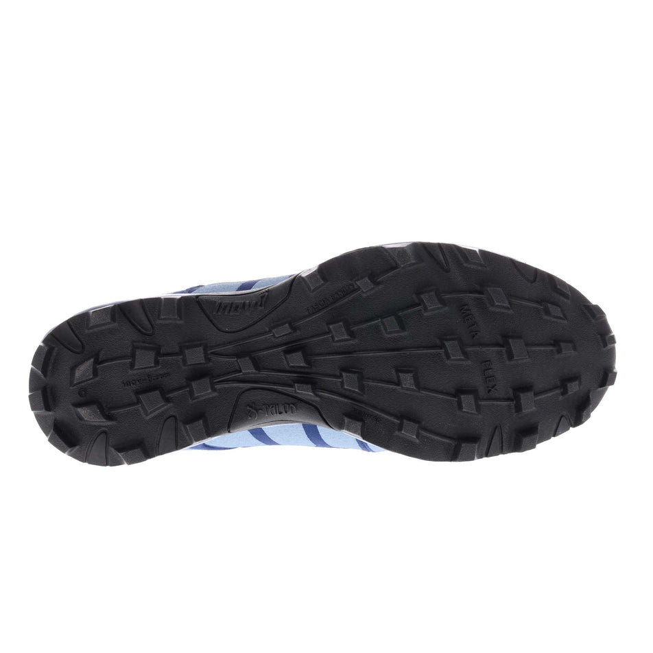 Right shoe outsole view of Inov-8 Women's X-Talon 212 v2 Running Shoes in blue (7759990685858)
