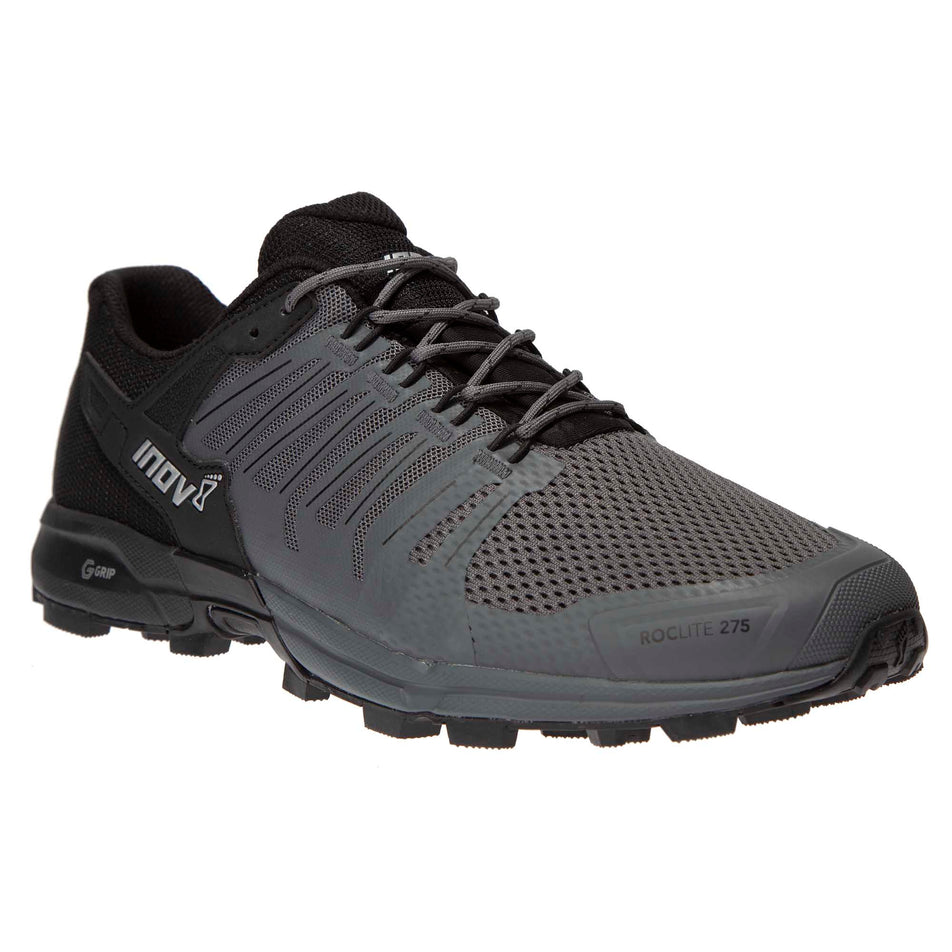 Anterior view of men's inov-8 roclite g 275 running shoes (6886610305186)