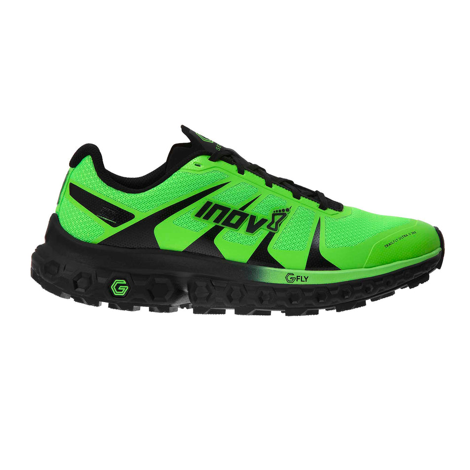 The right shoe from a pair of women's Inov-8 TrailFly Ultra G 300 Max (6897229627554)