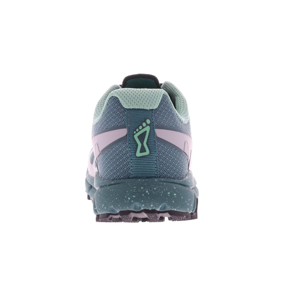 Posterior view of women's inov-8 trailfly g270 running shoes (7371381407906)